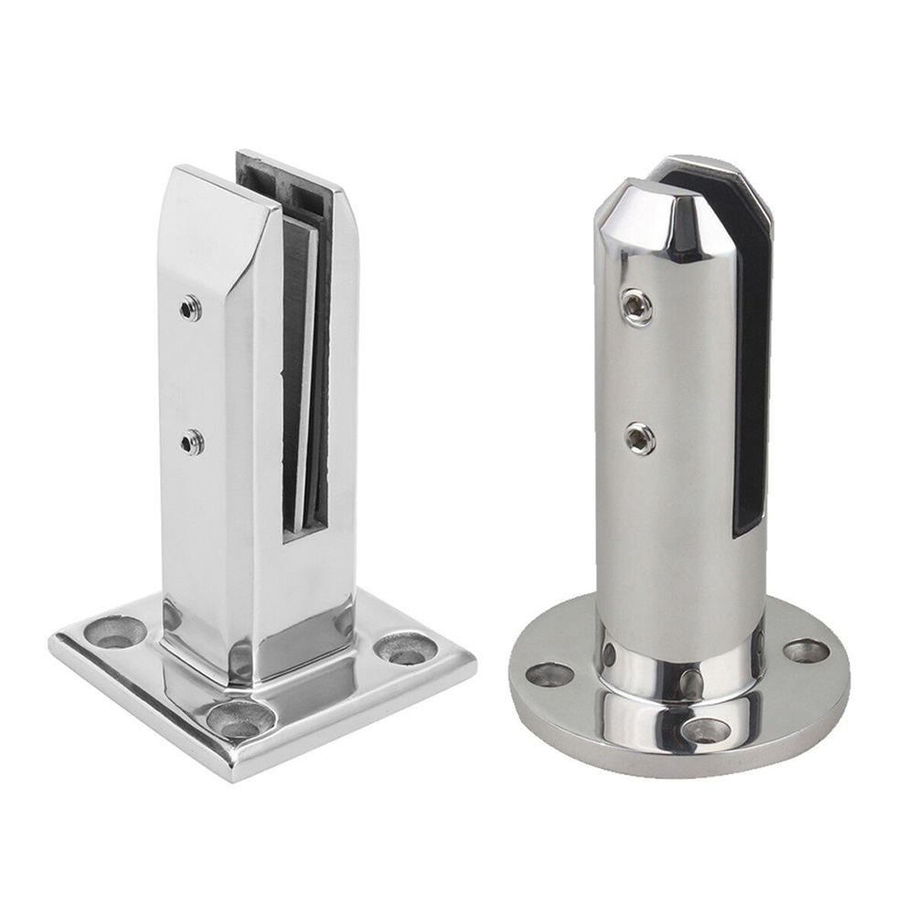 Stair Glass Spigots Pool Fence Balustrade Post Clamps Railing Fixture